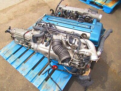 Toyota Supra Aristo jzs161 Twin Turbo VVTI Engine Loom ECU JDM 2JZGTE 2JZGT