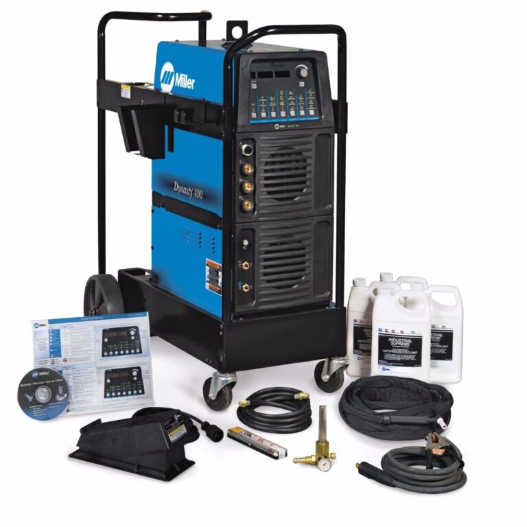 MILLER DYNASTY 400 COMPLETE PACKAGE WITH WIRELESS FOOT CONTROL (951876)