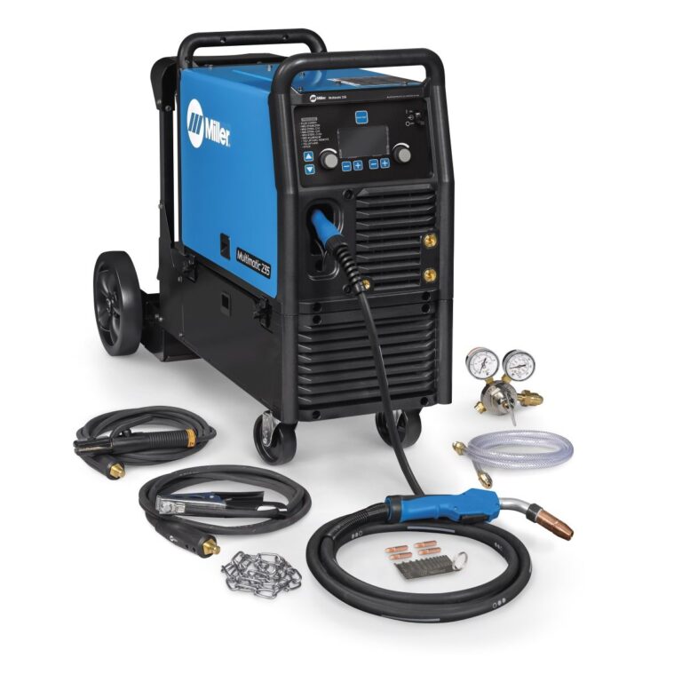 MILLER MULTIMATIC 235 MULTIPROCESS WELDER W/RUNNING GEAR (951846)