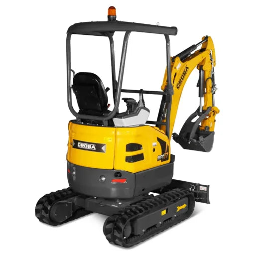Mini Compact Excavator Kubota D902 Engine, 89″ Max. Digging Depth, 1.7 Ton, 4145 LBS Operating Weight, MEC17