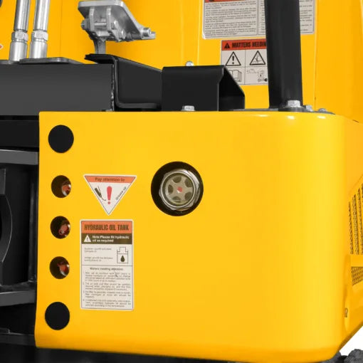 Mini Compact Excavator B&S VANGUARD 408cc 14hp Engine, 65.7″ Max. Digging Depth, 1 Ton, 2370 LBS Operating Weight, MEC10