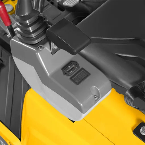 Mini Compact Excavator B&S VANGUARD 408cc 14hp Engine, 65.7″ Max. Digging Depth, 1 Ton, 2370 LBS Operating Weight, MEC10