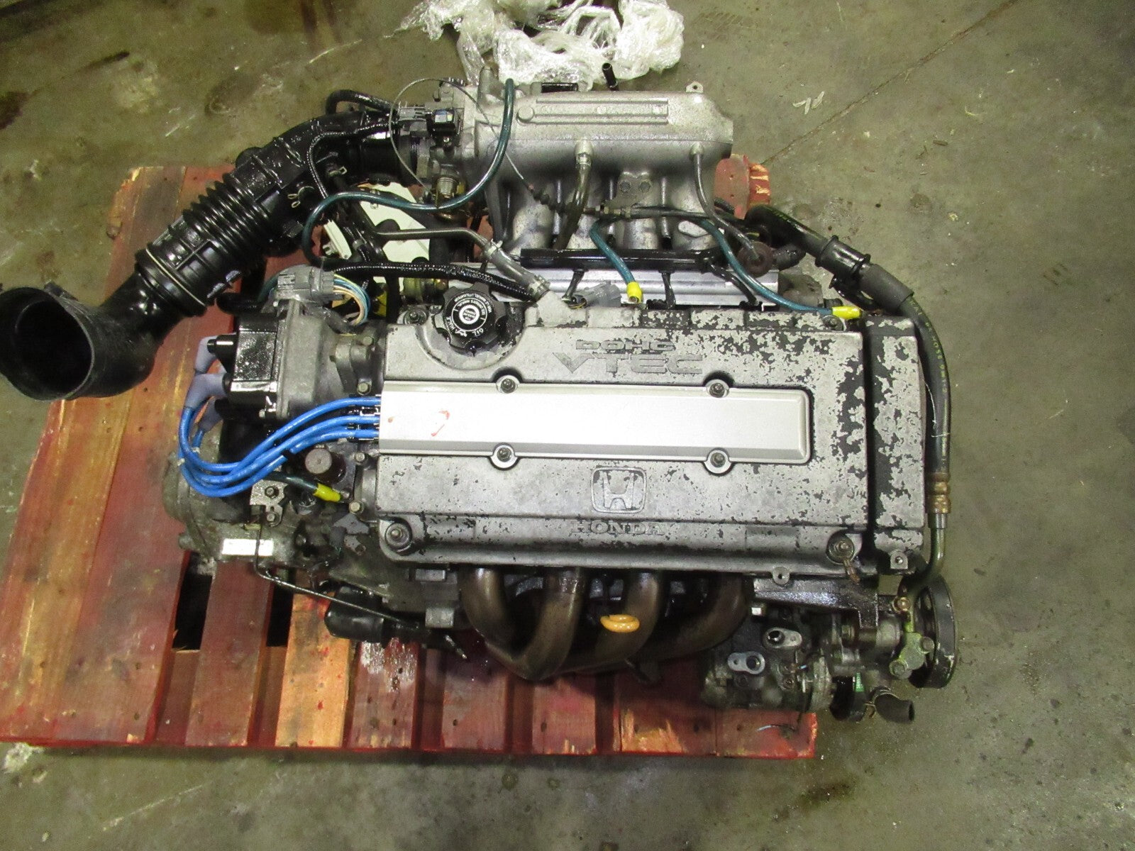 JDM Honda Civic Engine B16A 1.6L Vtec 5-Speed S4C Transmission Ecu