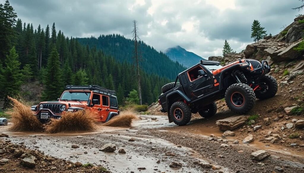 4x4 vs AWD off-roading