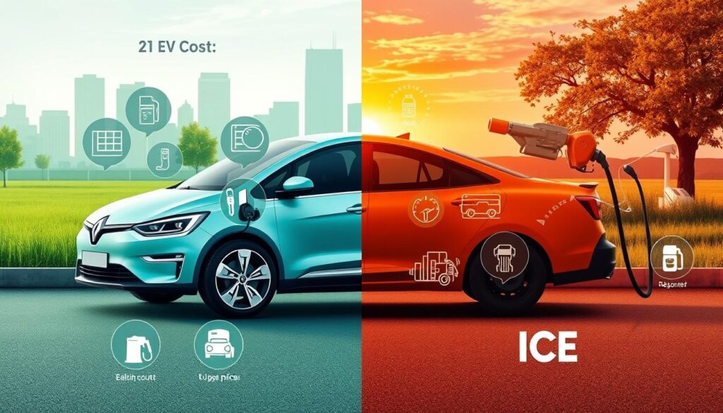 electric vs gas car cost