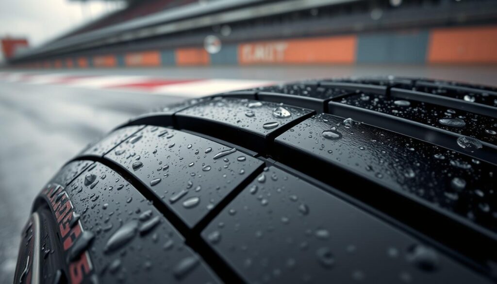 wet tires